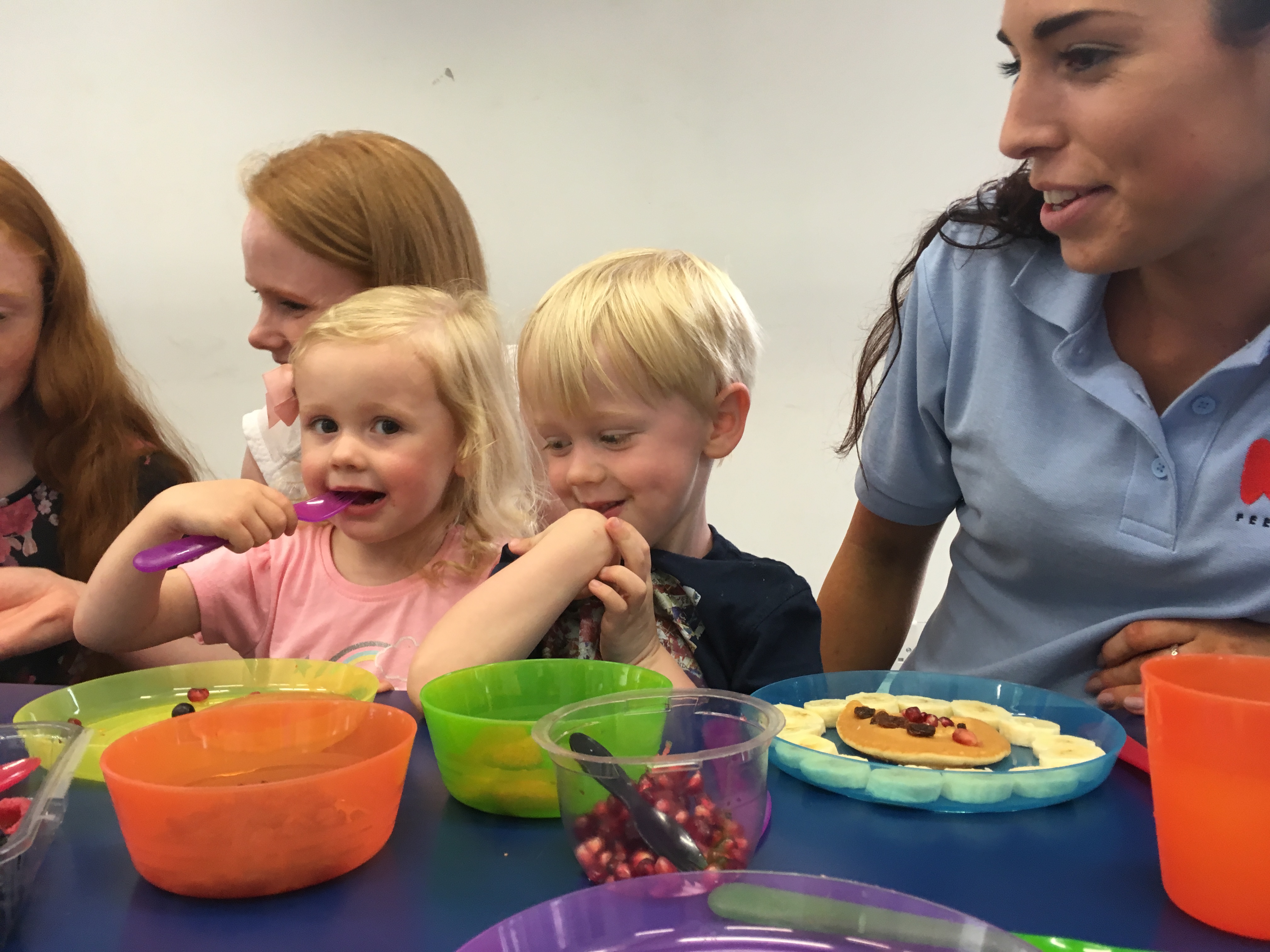 Kimberly's Children with Fruit/Veg as eyes